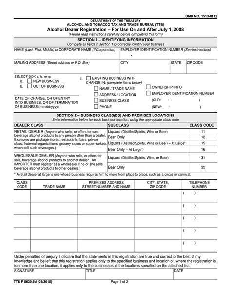 ttb online forms